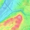 Polish Hill topographic map, elevation, terrain