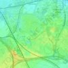 Lezennes topographic map, elevation, terrain