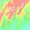Castril topographic map, elevation, terrain