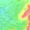Sonsoto topographic map, elevation, terrain