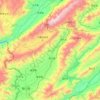 陇川县 (Longchuan) topographic map, elevation, terrain