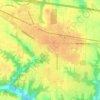 Knoxville topographic map, elevation, terrain