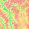 尼西乡 topographic map, elevation, terrain