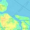 Kecamatan Bengkalis topographic map, elevation, terrain