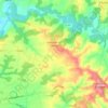 Gamarde-les-Bains topographic map, elevation, terrain