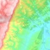 West Saint Clair Township topographic map, elevation, terrain