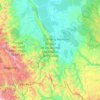 Bosque de Protección San Matías-San Carlos topographic map, elevation, terrain