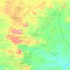 Akoko North West topographic map, elevation, terrain