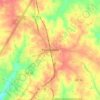 Youngsville topographic map, elevation, terrain