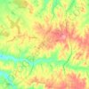 Branca topographic map, elevation, terrain