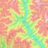 茨开镇 topographic map, elevation, terrain