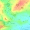 Woodnewton topographic map, elevation, terrain