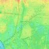 Saint-Mandé topographic map, elevation, terrain