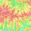 Saint-Amand-de-Vergt topographic map, elevation, terrain
