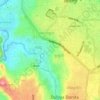 Lalitpur-13 topographic map, elevation, terrain