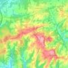 Turners Hill topographic map, elevation, terrain