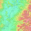 Marion County topographic map, elevation, terrain