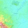 Sarolangun topographic map, elevation, terrain