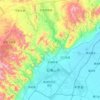 大武口区 topographic map, elevation, terrain