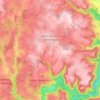Saint-Gervais-d'Auvergne topographic map, elevation, terrain