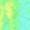 Sturton by Stow CP topographic map, elevation, terrain