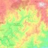 Tamazula de Gordiano topographic map, elevation, terrain