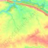 Torrejón el Rubio topographic map, elevation, terrain