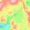 Çaldıran topographic map, elevation, terrain
