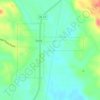 Toxey topographic map, elevation, terrain