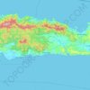 Boalemo topographic map, elevation, terrain