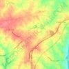 Landis topographic map, elevation, terrain