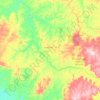 Chupinguaia topographic map, elevation, terrain