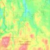 Nunda Township topographic map, elevation, terrain