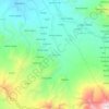 Lintang Kanan topographic map, elevation, terrain