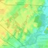 Campo de Mayo topographic map, elevation, terrain