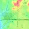 Benchmark topographic map, elevation, terrain