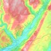 Town of Deerpark topographic map, elevation, terrain