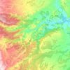 Bicorp topographic map, elevation, terrain