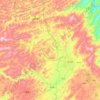 白马镇 topographic map, elevation, terrain