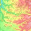 Ayrens topographic map, elevation, terrain