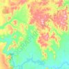 Brejo Novo topographic map, elevation, terrain