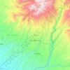 La Reforma topographic map, elevation, terrain