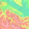 Tiasmyn topographic map, elevation, terrain