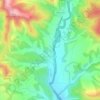 Irurozqui topographic map, elevation, terrain