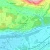 Warth-Weiningen topographic map, elevation, terrain