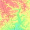 Duplin County topographic map, elevation, terrain