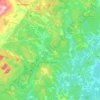 Nottingham topographic map, elevation, terrain