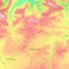 Aïn Bessam topographic map, elevation, terrain