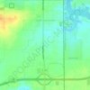 South Jacksonville topographic map, elevation, terrain
