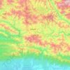 Arghakhanchi topographic map, elevation, terrain